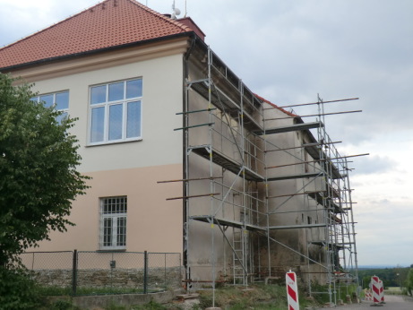 Renovace fasády Obecní úřad Turkovice