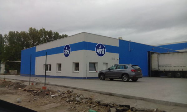 Zateplovací systém hala Zenit Čáslav